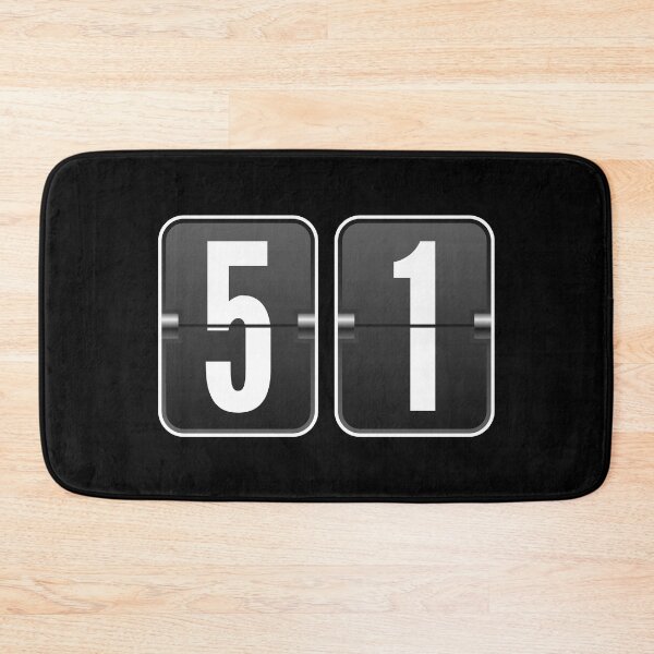 Item preview, Flip Clock Digits 51 designed and sold by Pistacchio Graphic.