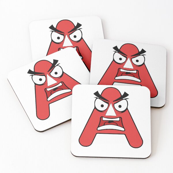 Item preview, Emotion Letter A Alphabet Lore, Angry Latter Alphabet Lore designed and sold by zackup.
