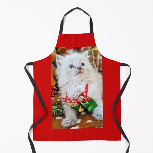 Item preview, Sweet Christmas ragdoll kitten designed and sold by Fluffycat2020.