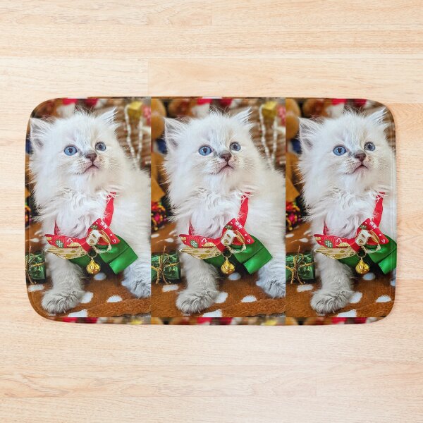 Item preview, Sweet Christmas ragdoll kitten designed and sold by Fluffycat2020.