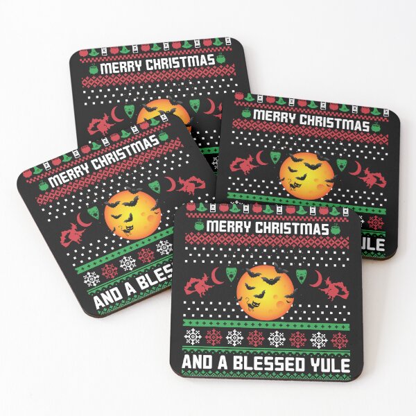 Item preview, Merry Christmas and a Blessed Yule Ugly Christmas Sweather designed and sold by RepublicOfFire.