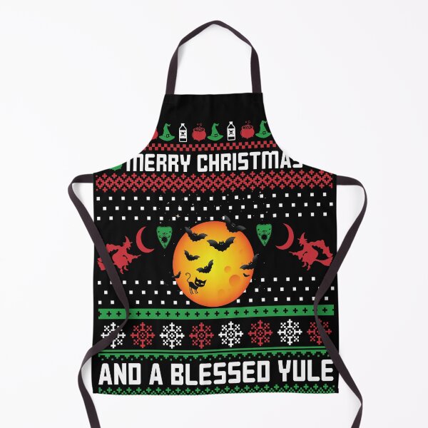 Item preview, Merry Christmas and a Blessed Yule Ugly Christmas Sweather designed and sold by RepublicOfFire.