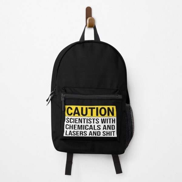 Item preview, Caution Scientists With Chemicals and Lasers and Shit designed and sold by jojosign.