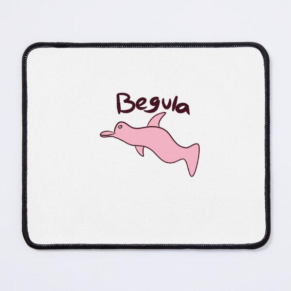 Item preview, Shitty Beluga "Begula" sticker pink designed and sold by AstralAromance.