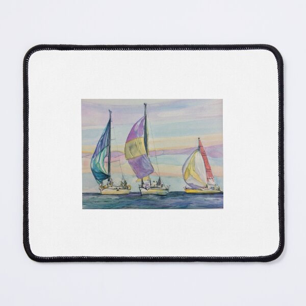 Item preview, Yachts racing in the Atlantic Ocean during Schull Regatta designed and sold by Cefercom.