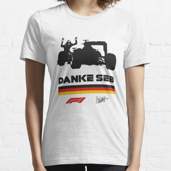 Sebastian Vettel Premium oversized T-shirt Women White/Black – Stint Apparel