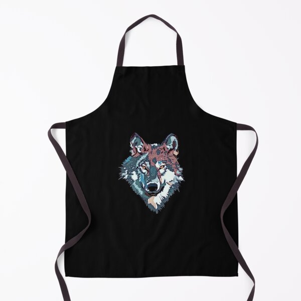 Item preview, wolf colorful wolf head | gift designed and sold by Smoking_Animals .
