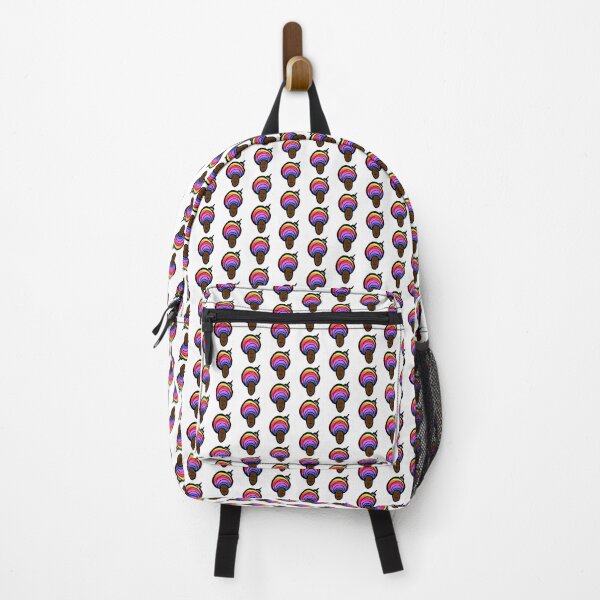 Item preview, Rainbow Afro Doodle Dude designed and sold by vandervisuals.