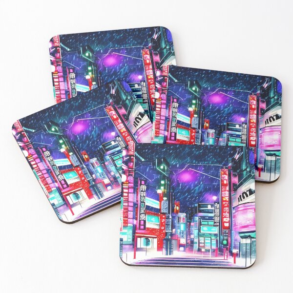 Item preview, Night Tokyo Lights designed and sold by The Love Quill.