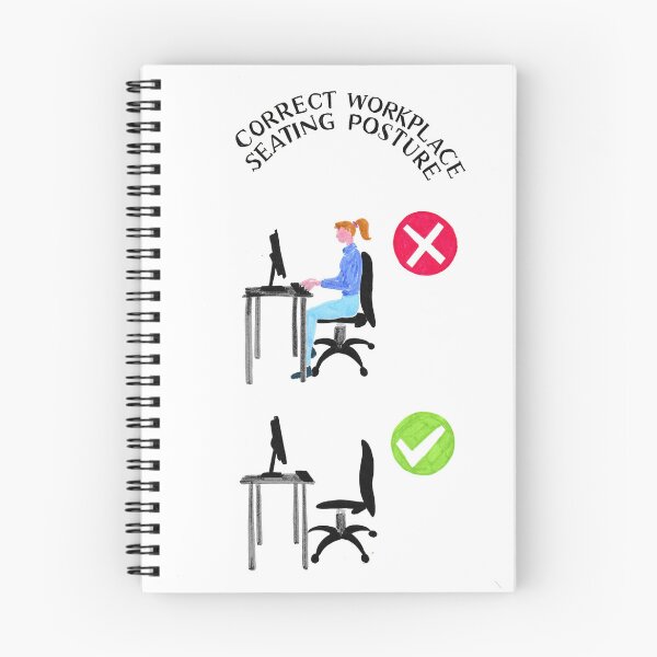 Item preview, Correct Workplace Seating Posture designed and sold by Kathfantastic.