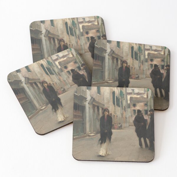 Item preview, Street in Venice by John Singer Sargent, 1882 designed and sold by Vintage Wall Art.