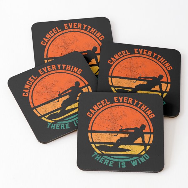 Item preview, Cancel Everything There Is Wind Funny Kitesurfing designed and sold by ZeitgeistStyle.