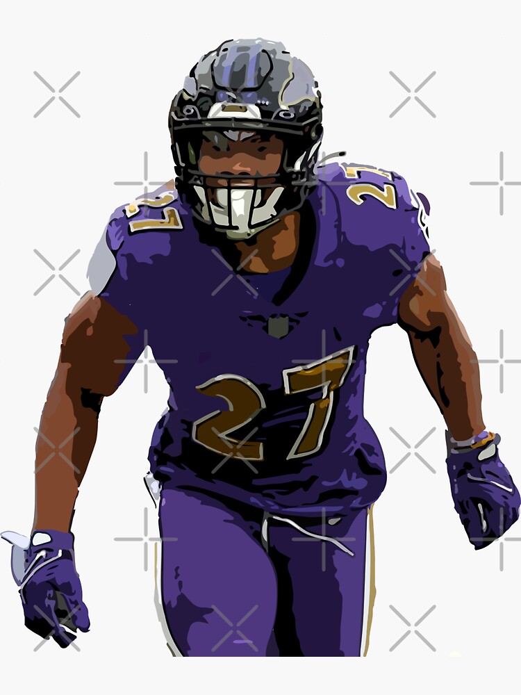 "JK Dobbins" Sticker for Sale by raffrasta Redbubble