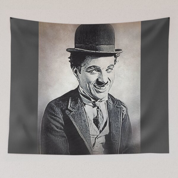 Item preview, Chaplin Art - oil paint - D50 designed and sold by DecoVintage.