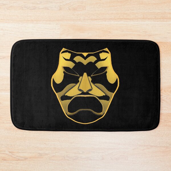 Item preview, Gold, Bronze and Black Drama Mask (Black Background) designed and sold by ArtByLM.