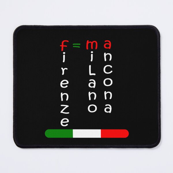 Item preview, Formula Italy Force f=ma designed and sold by Pistacchio Graphic.
