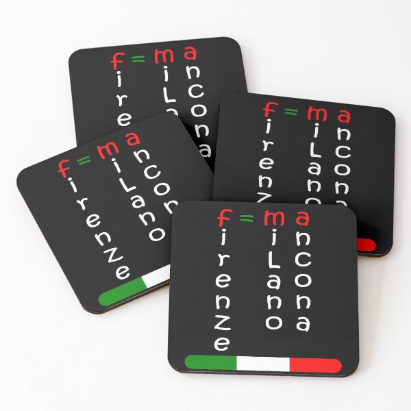 Item preview, Formula Italy Force f=ma designed and sold by Pistacchio Graphic.