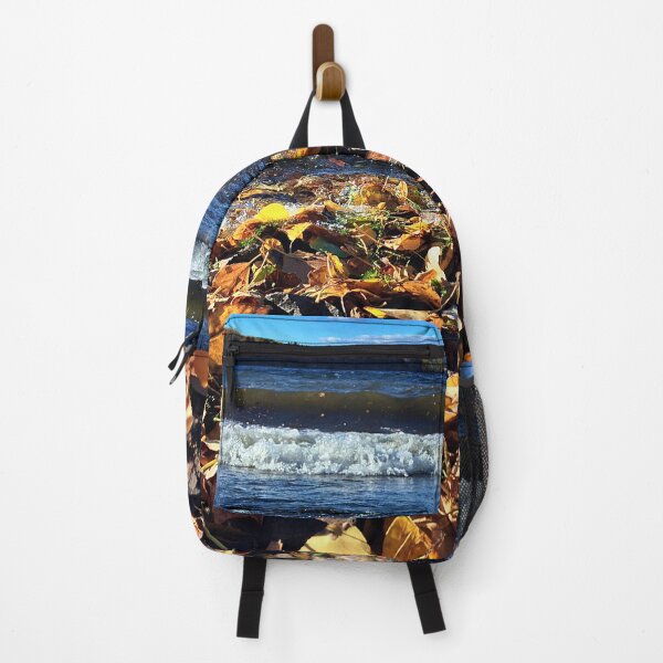 Item preview, Mountains, Waves and Rocks - A Sunny Autumn Day in Northern Canada designed and sold by Ric1926.