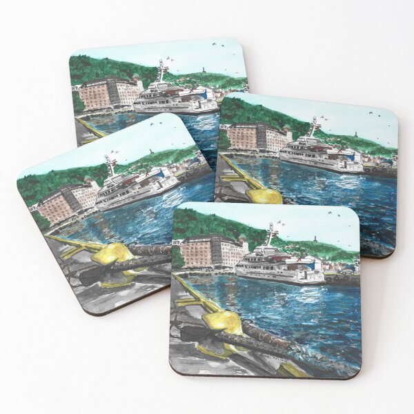 Item preview, Bergen Harbour - Yacht designed and sold by Rina Arling.