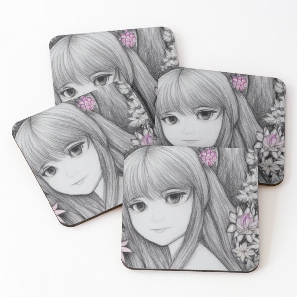 Item preview, Girl In Forest, Free Spirit Woodland Sprite Art designed and sold by BeaconMarketing.