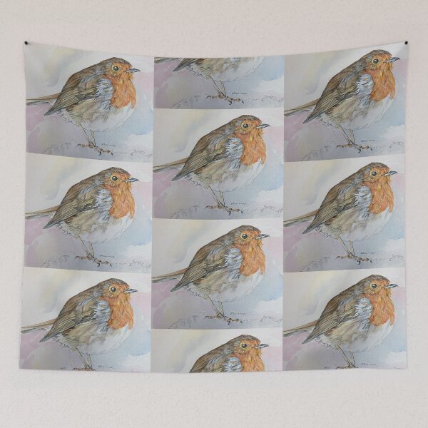 Item preview, Happy Fat Robin, full of Christmas crumbs designed and sold by Cefercom.