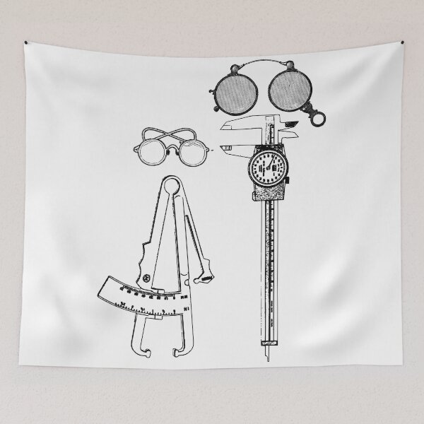 Item preview, caliper funny illustration of husbend and wife   designed and sold by ismdesigner.