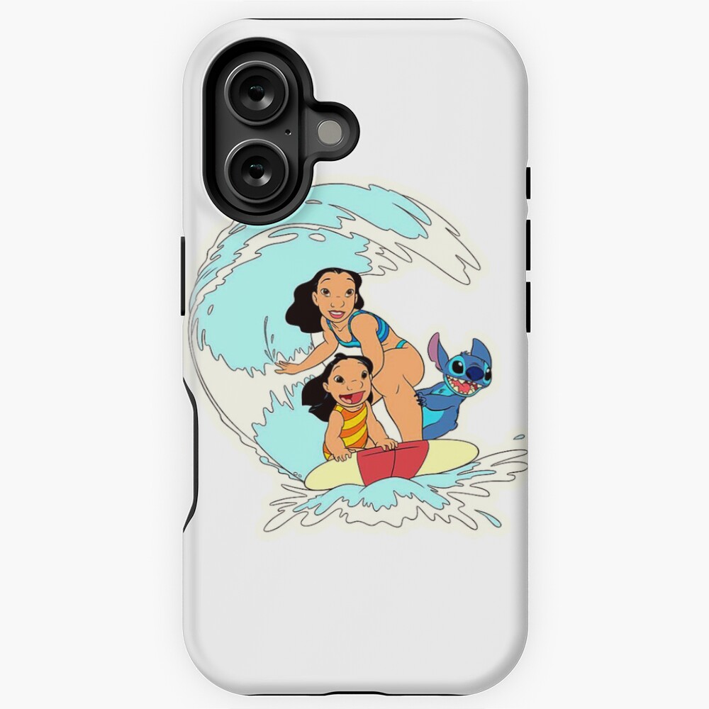 DISNEY PARKS Lilo store & Stitch Surf Together Surf Forever iPHONE 14 Pro Case