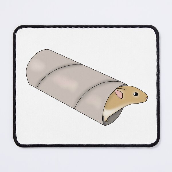 Item preview, Cute golden gerbil in a cardboard tube designed and sold by Becky-Marie.
