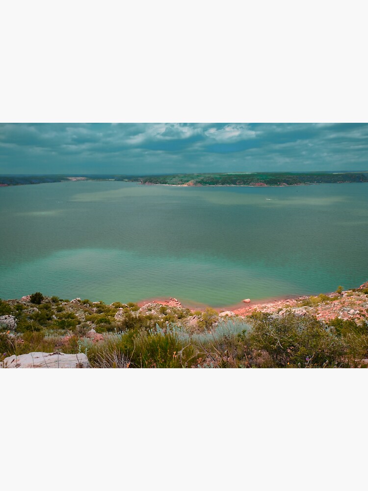 "Lake Meredith North Texas" Sticker for Sale by chillbilldill Redbubble