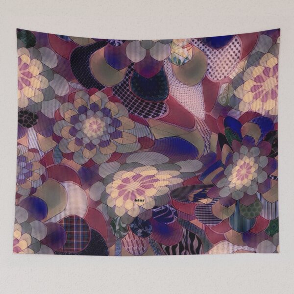 Item preview, Geometric Flowers by dePace' designed and sold by mrpropcake.