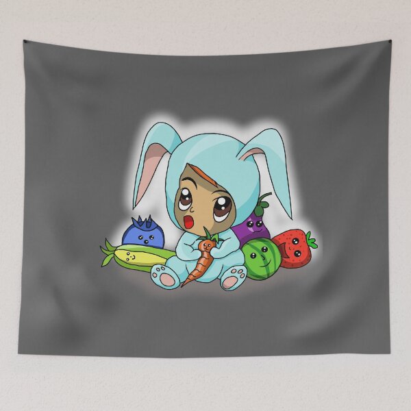 Item preview, cute vegan rabbit baby designed and sold by BeingNow.