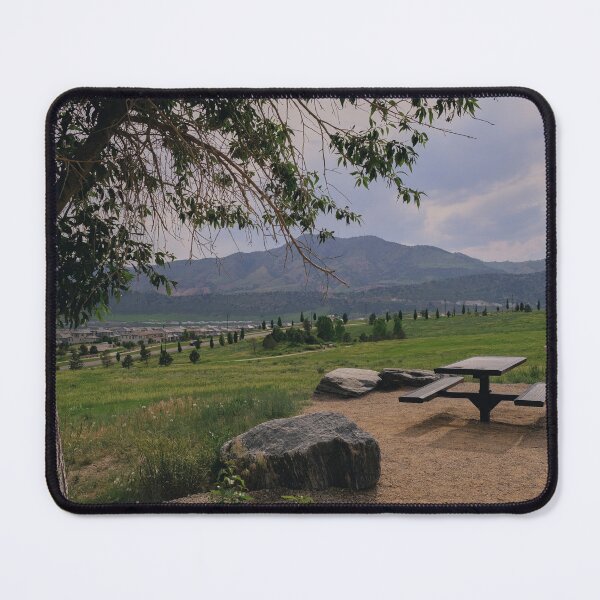 Item preview, View of Forsberg Iron Spring Park picnic area designed and sold by chillbilldill.