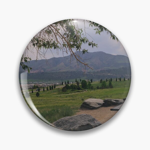 Item preview, View of Forsberg Iron Spring Park picnic area designed and sold by chillbilldill.