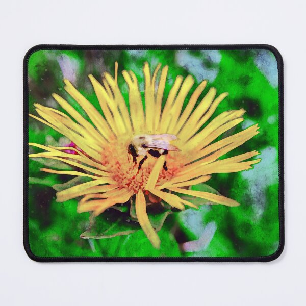 Item preview, Bee On Yellow Flower 4 designed and sold by Robert Alsop.
