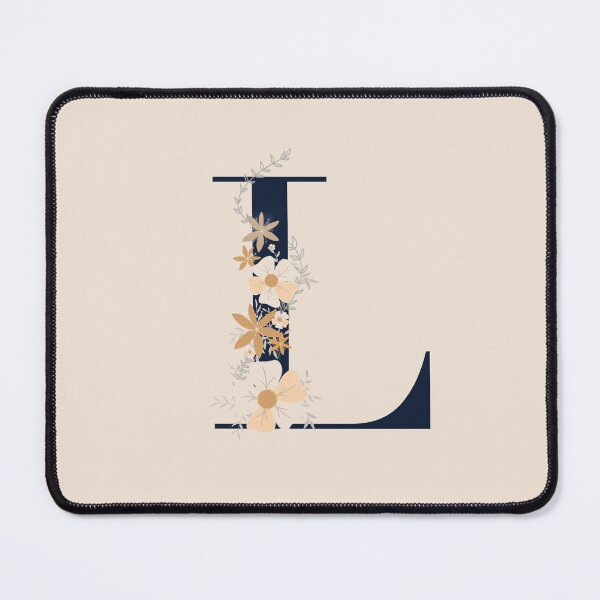 Item preview, Letter L monogram dark blue designed and sold by Bon-mots-jkd.