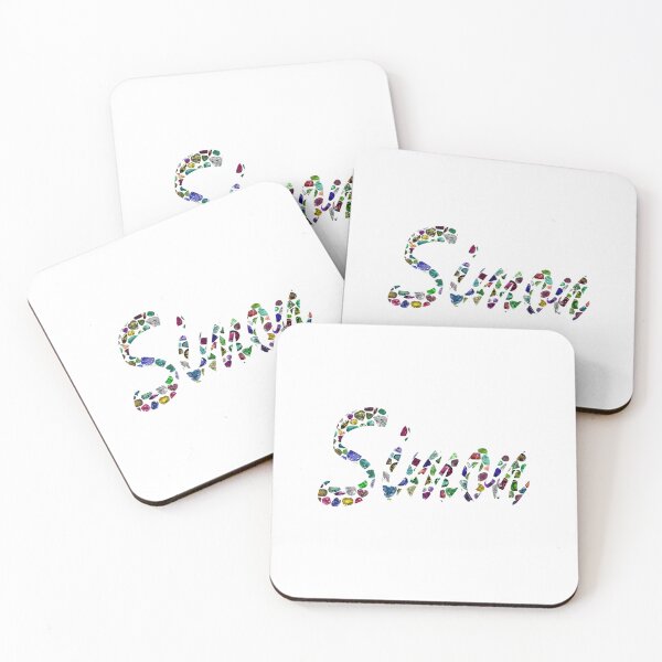Item preview, The name SIMON made with Gemstones designed and sold by DigitalGemArt.