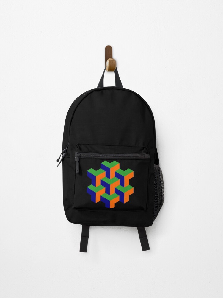 Thumbnail 1 of 3, Backpack, Geometric Pattern designed and sold by NomadMaker.