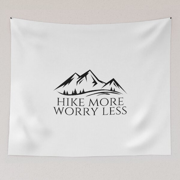 Item preview, Hike More Worry Less designed and sold by JourneyCreative.
