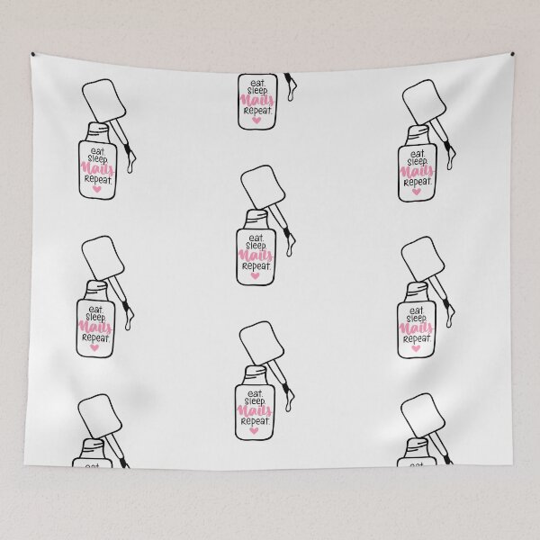 Item preview, eat sleep nails repeat for a nail tech designed and sold by 306Biz.