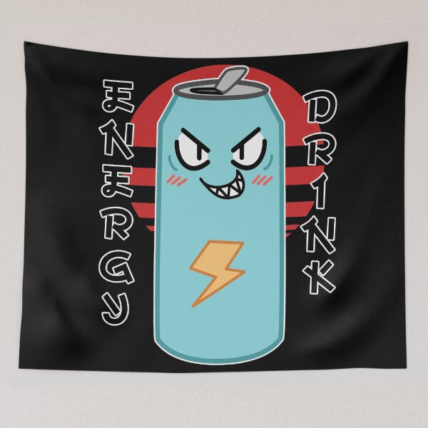Item preview, Unkawaii Energy Drink designed and sold by KittyClick.
