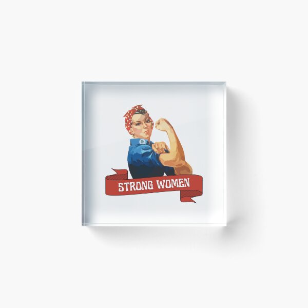 Item preview, Rosie the Riveter Strong Women Design designed and sold by shirtshoppe.