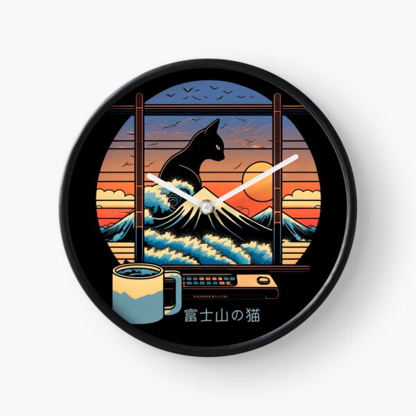 Artikel-Vorschau von Kaffee Katze in Mt. Fuji, designt und verkauft von TheSamuraiCat.