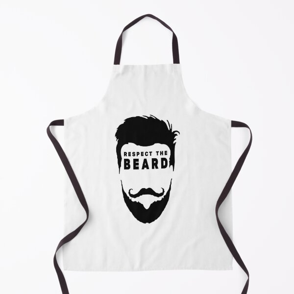 Item preview,  Respect The Beard - Funny Beard Gifts - Black Mustaches - Beard and Mustache designed and sold by Stixdesigns.