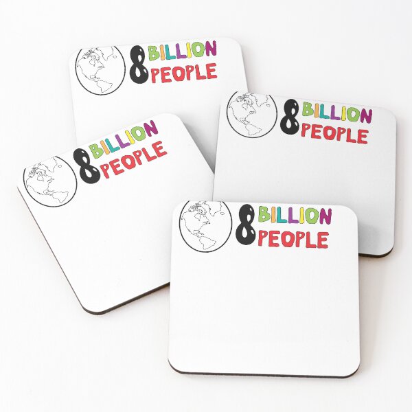 Item preview, 8 billion people on earth shirt designed and sold by designedeco.