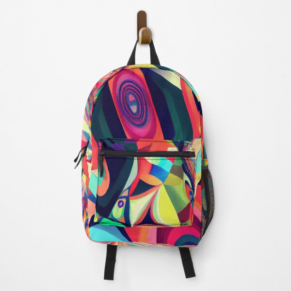 Artikelvorschau, Bright Colorful Abstract Pop Art Pattern Digital Painting entworfen und verkauft von CodeAndColors.