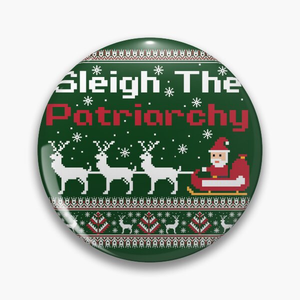 Item preview, Sleigh The Patriarchy Feminist Christmas designed and sold by NawalMagdy.