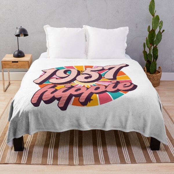 Item preview, 1957 Hippie - Nice Christmas Gift For Old Classic Hippies Born In 1957 designed and sold by AlanPhotoArt.