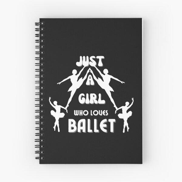 Item preview, Just A Girl Who Loves Ballet designed and sold by NikkosDesigns.