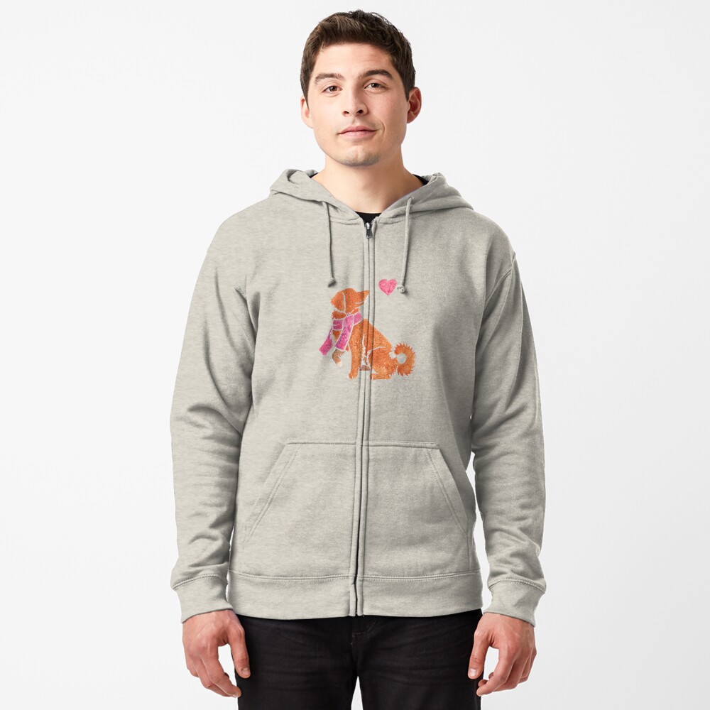 Item preview, Zipped Hoodie designed and sold by animalartbyjess.