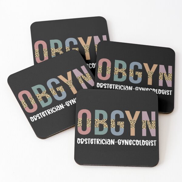 Artikelvorschau, OBGYN Geburtshelfer-Gynäkologe-Leopard-Druck-Typografie OBGYN Geschenke entworfen und verkauft von Violet Treasures.